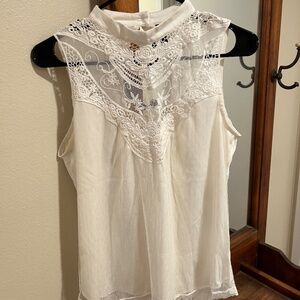 cute womens tank top blouse medium